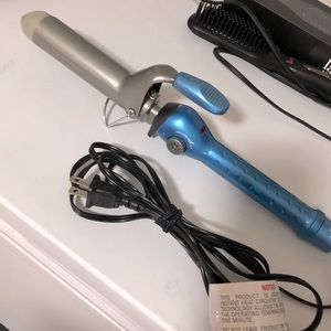 Babyliss Pro Titanium Nano curling iron.